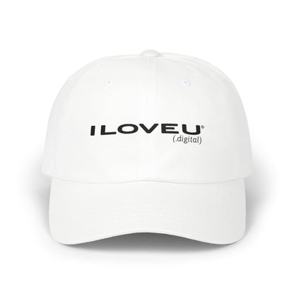 iloveu.digital baseball cap, dark logo_