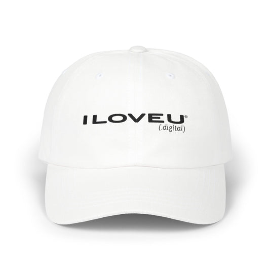 iloveu.digital baseball cap, dark logo_